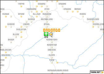 map of Ondondo