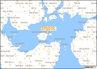 map of Ondong