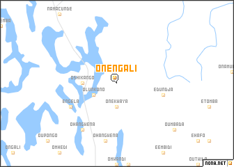 map of Onengali