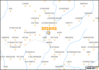 map of Ongaing