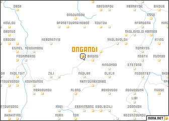 map of Ongandi