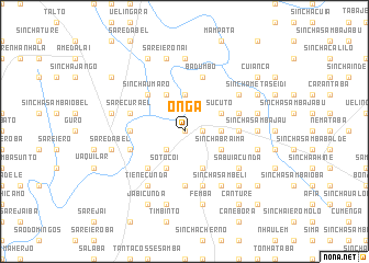 map of Ongã