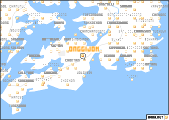 map of Onggijŏm