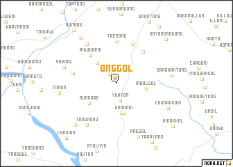 map of Ong-gol