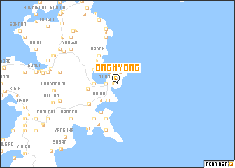 map of Ongmyŏng