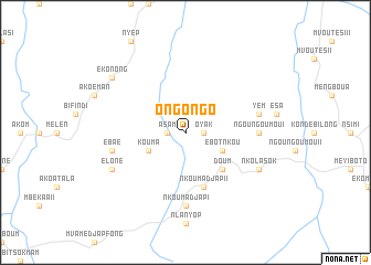 map of Ongongo