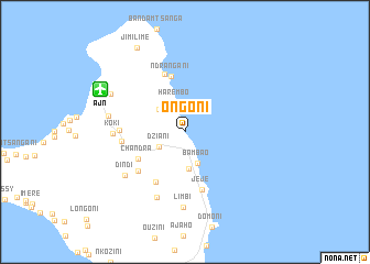 map of Ongoni