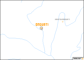 map of Onguati