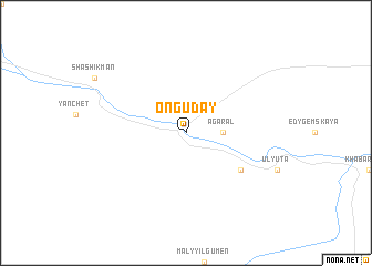 map of Onguday