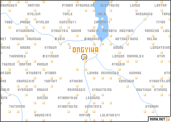 map of Ongyiwa