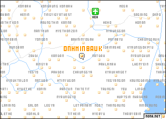 map of Onhminbauk