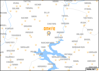 map of Onhye