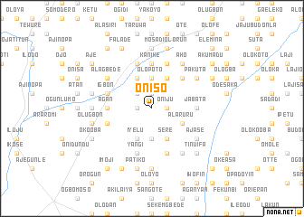 map of Oniso