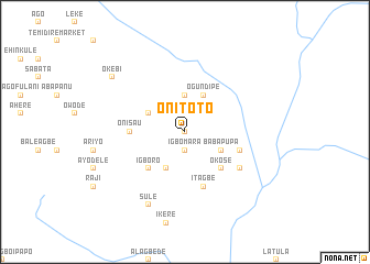 map of Onitoto