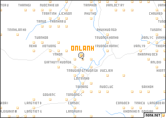 map of Ôn Lãnh