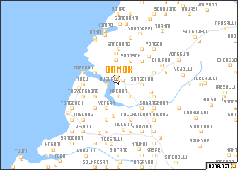 map of Ŏnmok