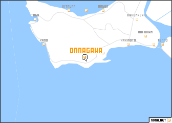 map of Onnagawa