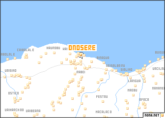 map of Onosere