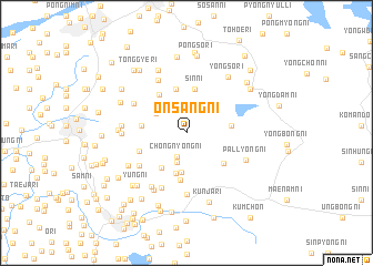 map of Onsang-ni