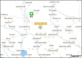 map of Onsoria