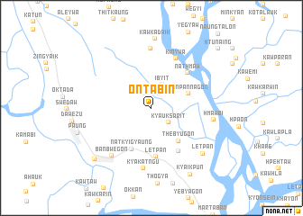 map of Ontabin