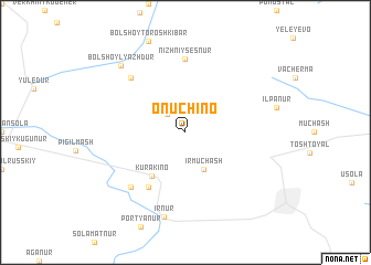 map of Onuchino