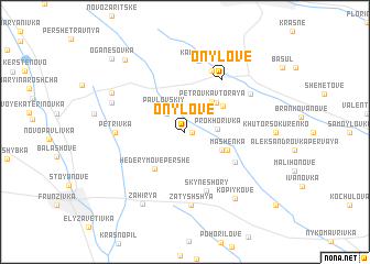 map of (( Onylove ))