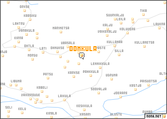 map of Oomküla