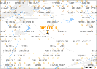 map of Oosterik