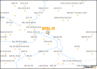 map of Opalin