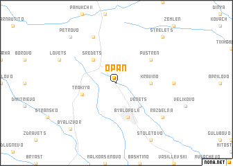 map of Opan