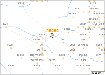 map of Opapa