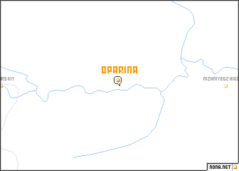 map of Oparina