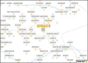 map of Opawica