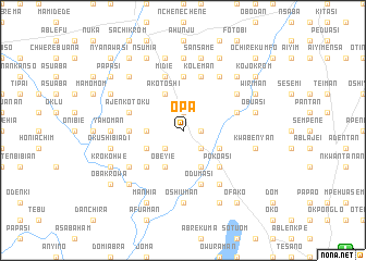 map of Opa