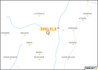 map of Opelele
