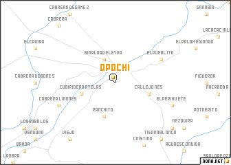 map of Opochi