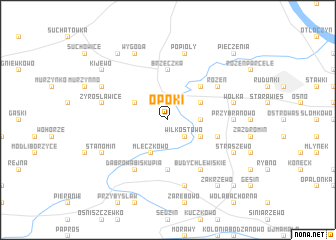 map of Opoki