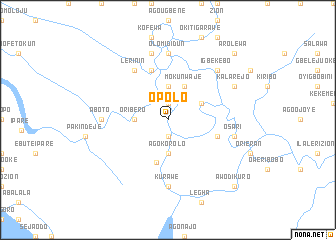 map of Opolo