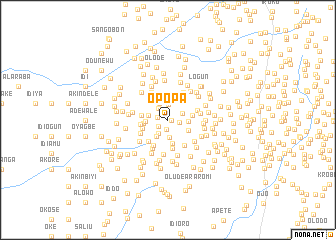 map of Opopa
