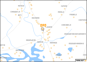 map of Opo