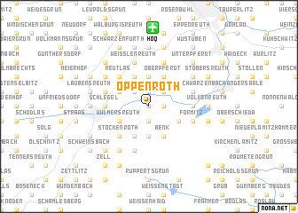 map of Oppenroth