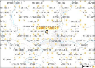 map of Oppersdorf