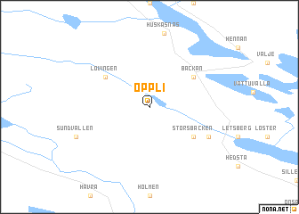 map of Oppli