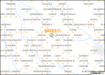 map of Opreşti