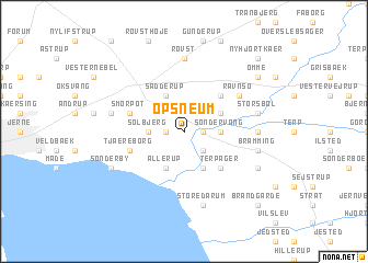 map of Opsneum