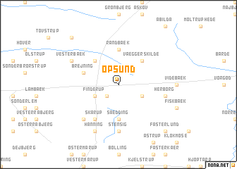 map of Opsund