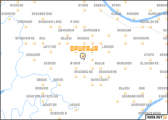 map of Opuraja
