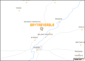 map of Opytnoye Pole