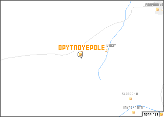 map of Opytnoye Pole